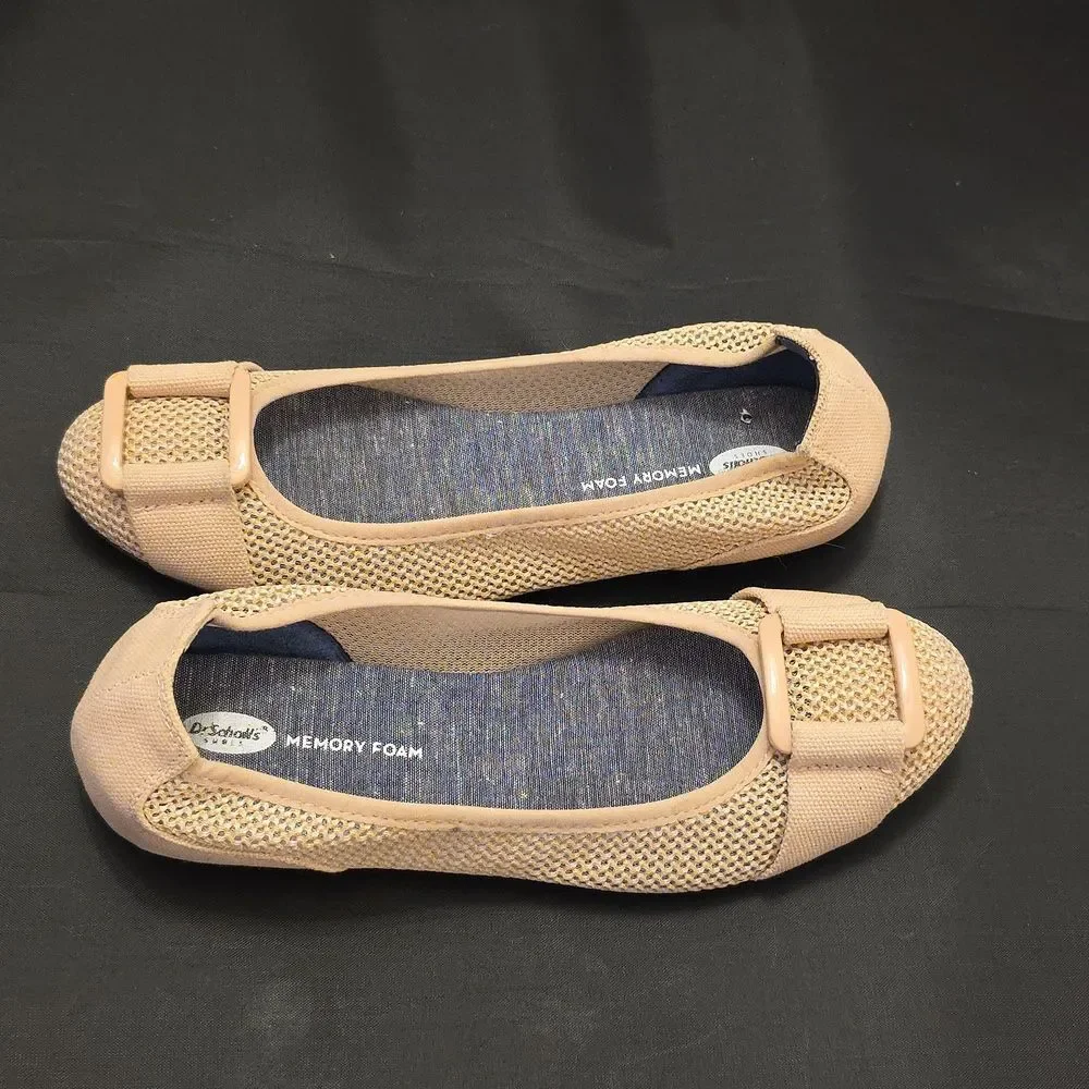 DR SCHILL'S MEMORY FOAM. FRANKIE MESH COOL FIT DESIGN SLIP ON WOMEN FLATS